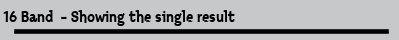 16 Band  - Showing the single result