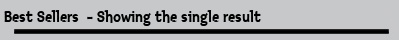 Best Sellers  - Showing the single result