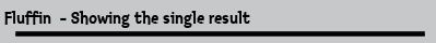 Fluffin  - Showing the single result