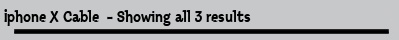 Iphone X Cable  - Showing all 3 results