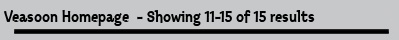 Veasoon Homepage  - Showing 11-15 of 15 results
