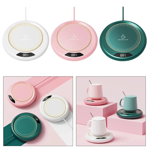 USB Smart Coffee Mug Warmer with Digital Display - $20.87