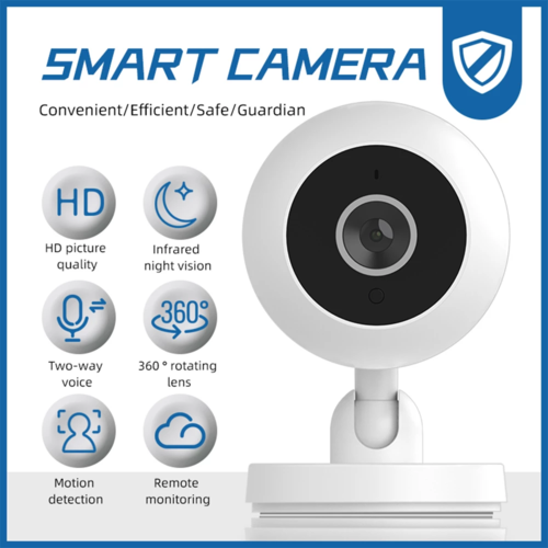 HD 1080P Smart Wifi Camera Network Home Security Camera 360° - $20.9