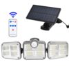 Solar Sensor LED Outdoor Spotlight w/3 Modes