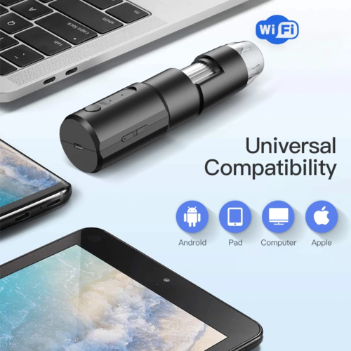 Digital WIFI Microscope Portable Magnifier Camera - $35