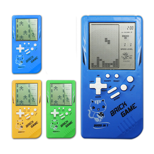 Retro Childhood Tetris Handheld Game Player Yellow - $15