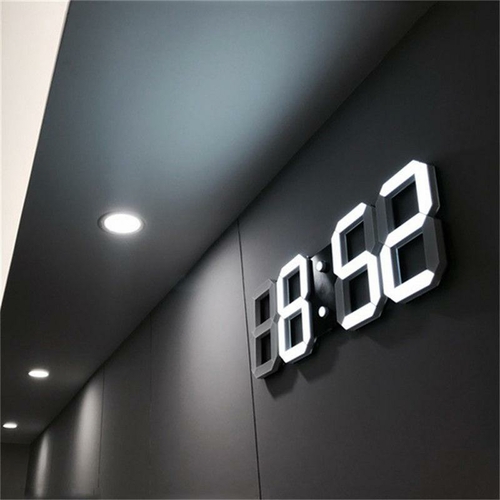 3D Digital LED Wall Clock - $26.5